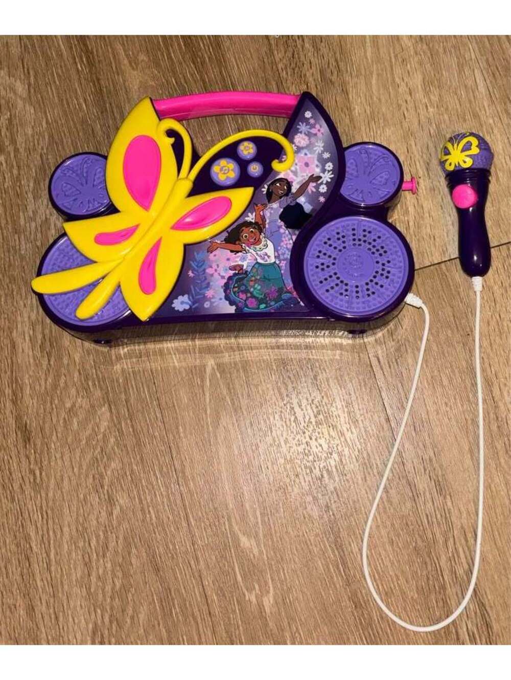 Disney Encanto eKids Sing-Along Boombox with Microphone